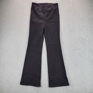 Frame Black The Jetset Crop Flare‎ Pull-On Jeans Size 1 Fit 25 US